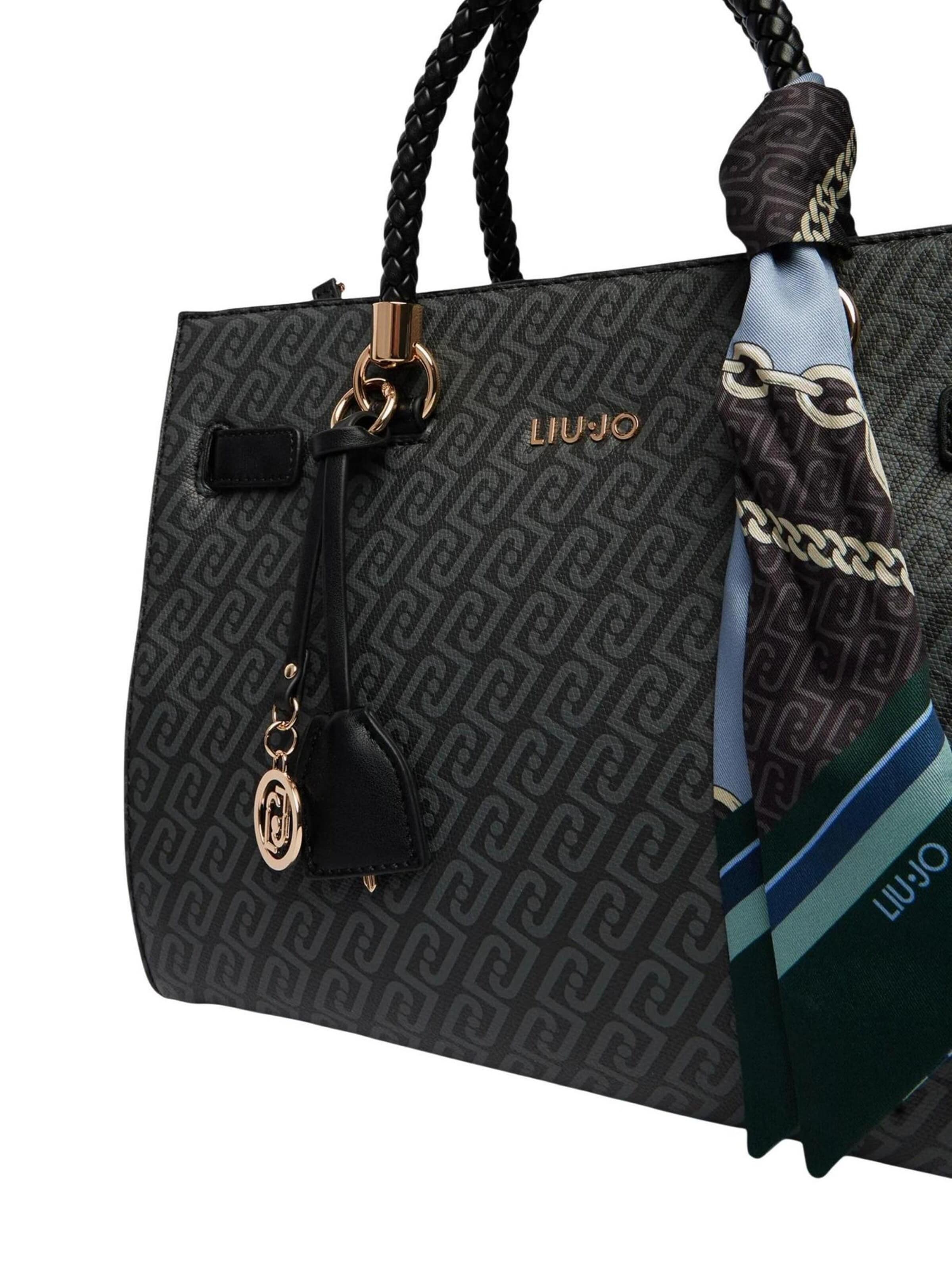 Liu Jo Handtas 'SHOPPING BAG AF6086 E1137' in Zwart