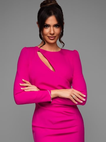 Abito da sera di Ombre in rosa: frontale