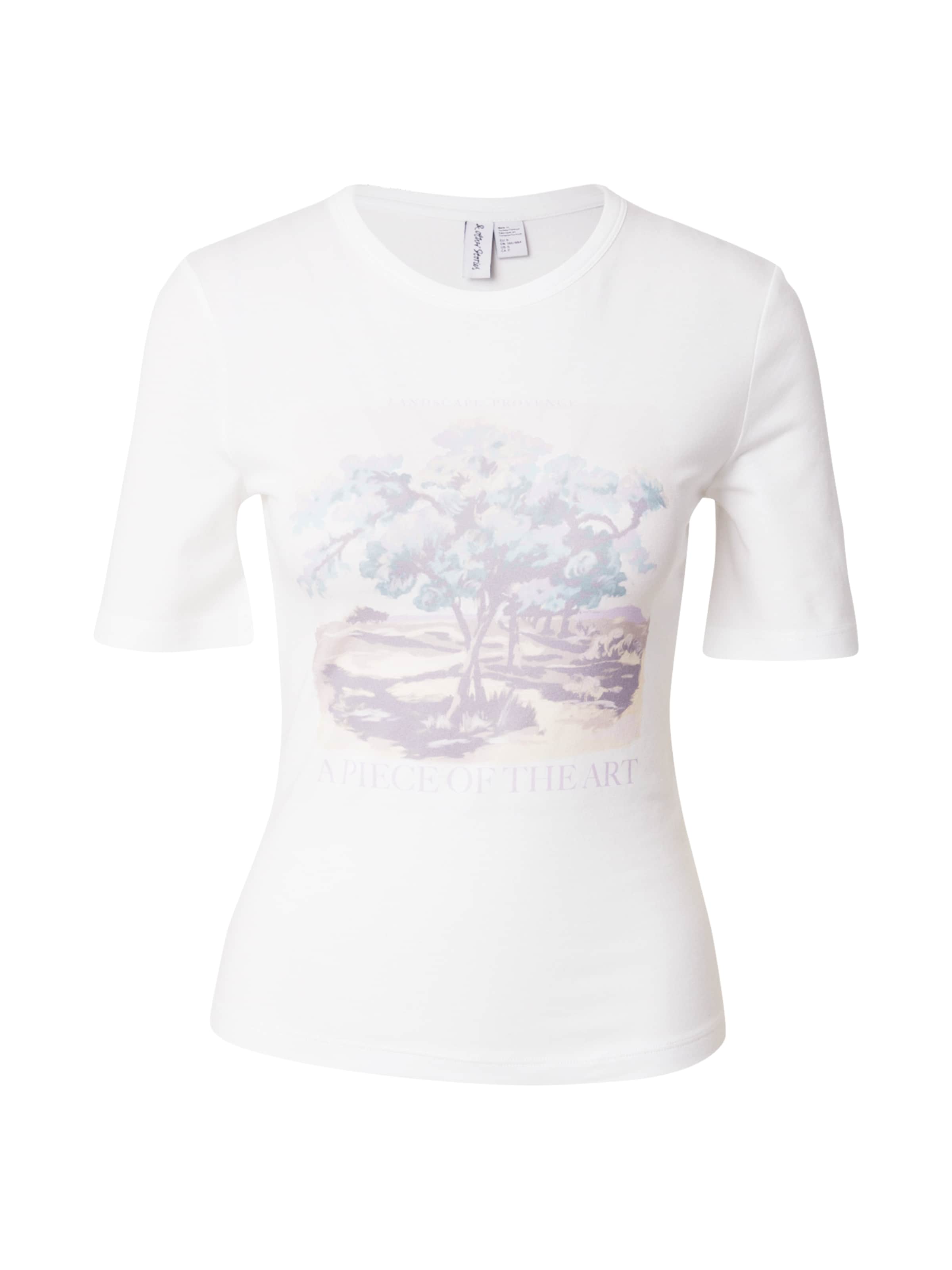 & Other Stories Μπλουζάκι σε λευκό: μπροστά