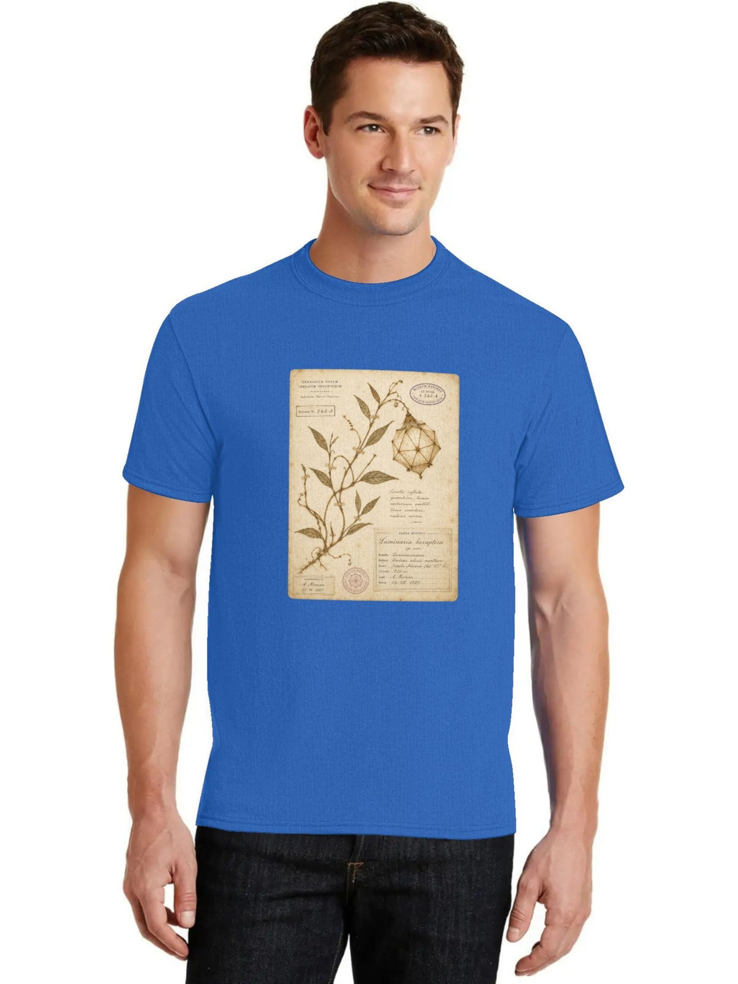 HUSKSWARE Shirt in Blue: front