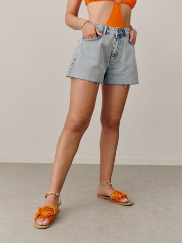 Ballali Wide leg Jeans in Blue: front