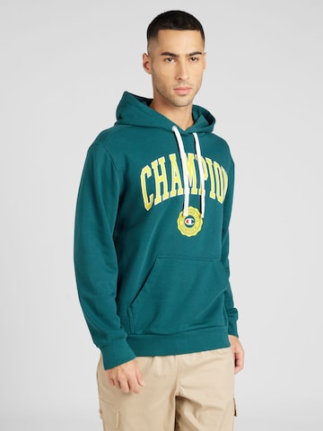 Champion Authentic Athletic Apparel Collegepaita värissä vihreä: edessä