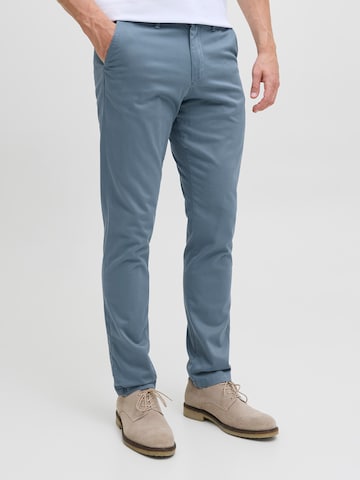 JACK & JONES - Slimfit Pantalón chino 'JJIMARCO JJBOWIE' en azul: frente