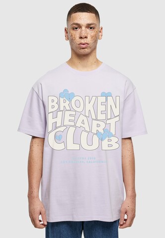 2Y Studios Bluser & t-shirts 'Broken Heart Club' i lilla: forside