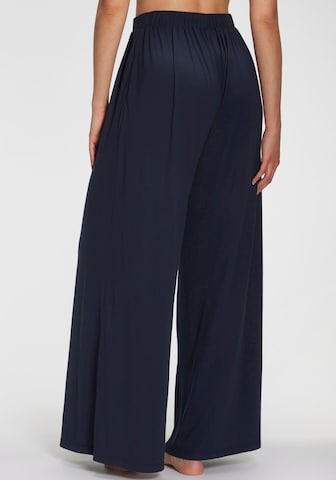 LASCANA Wide Leg Hose in Blau