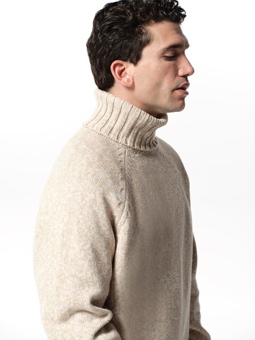 bēšs ABOUT YOU x Jaime Lorente Džemperis 'Luca'