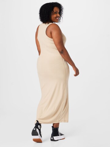 Calvin Klein Curve Dress in Beige