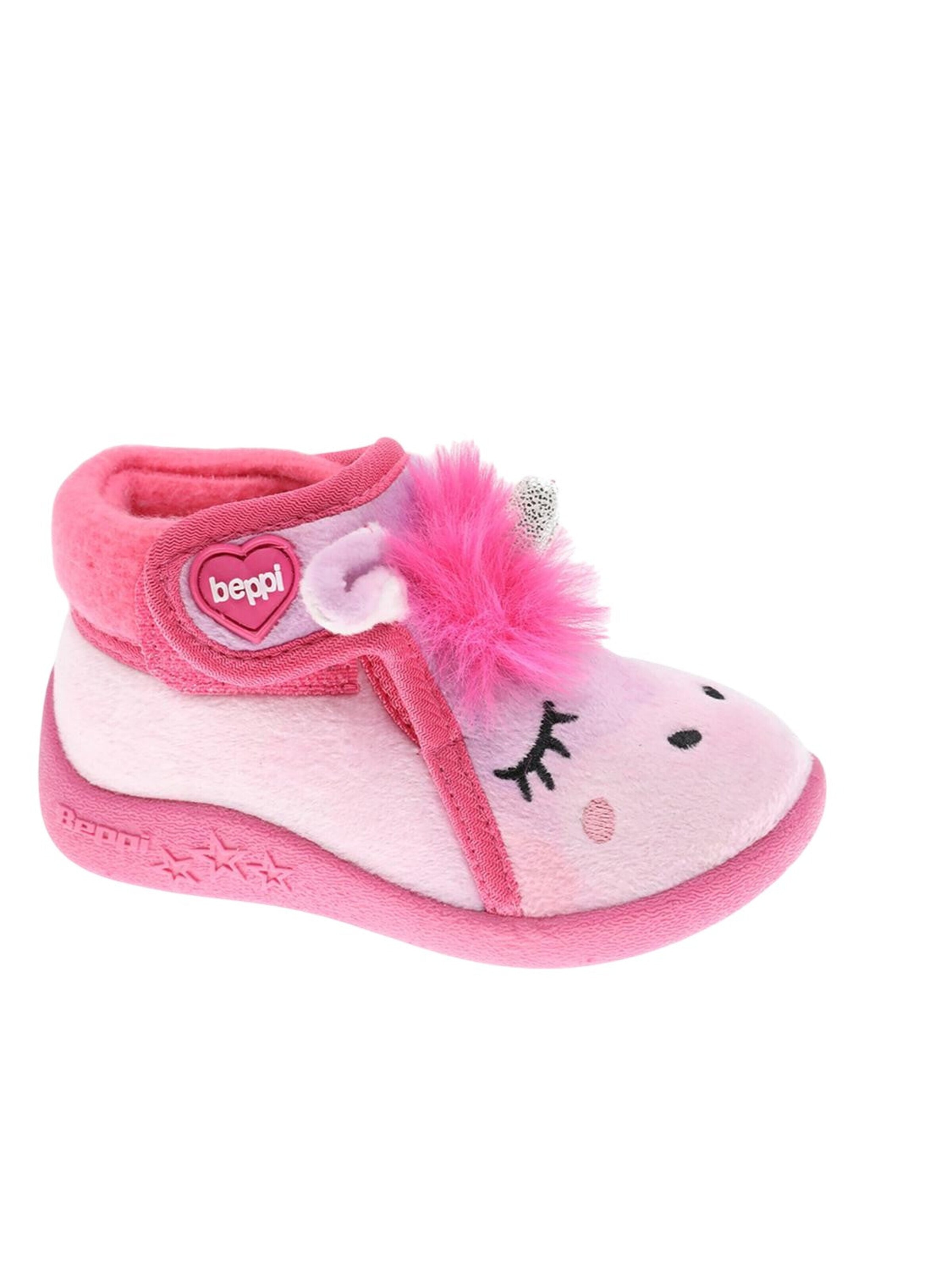 Beppi Huisschoenen 'Indoor Shoe' in Roze: voorkant