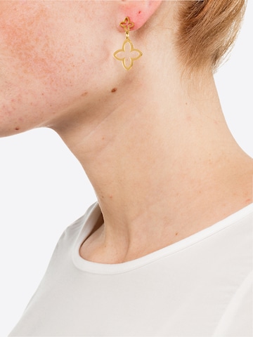 Heideman Earrings 'Largo' in Gold: front