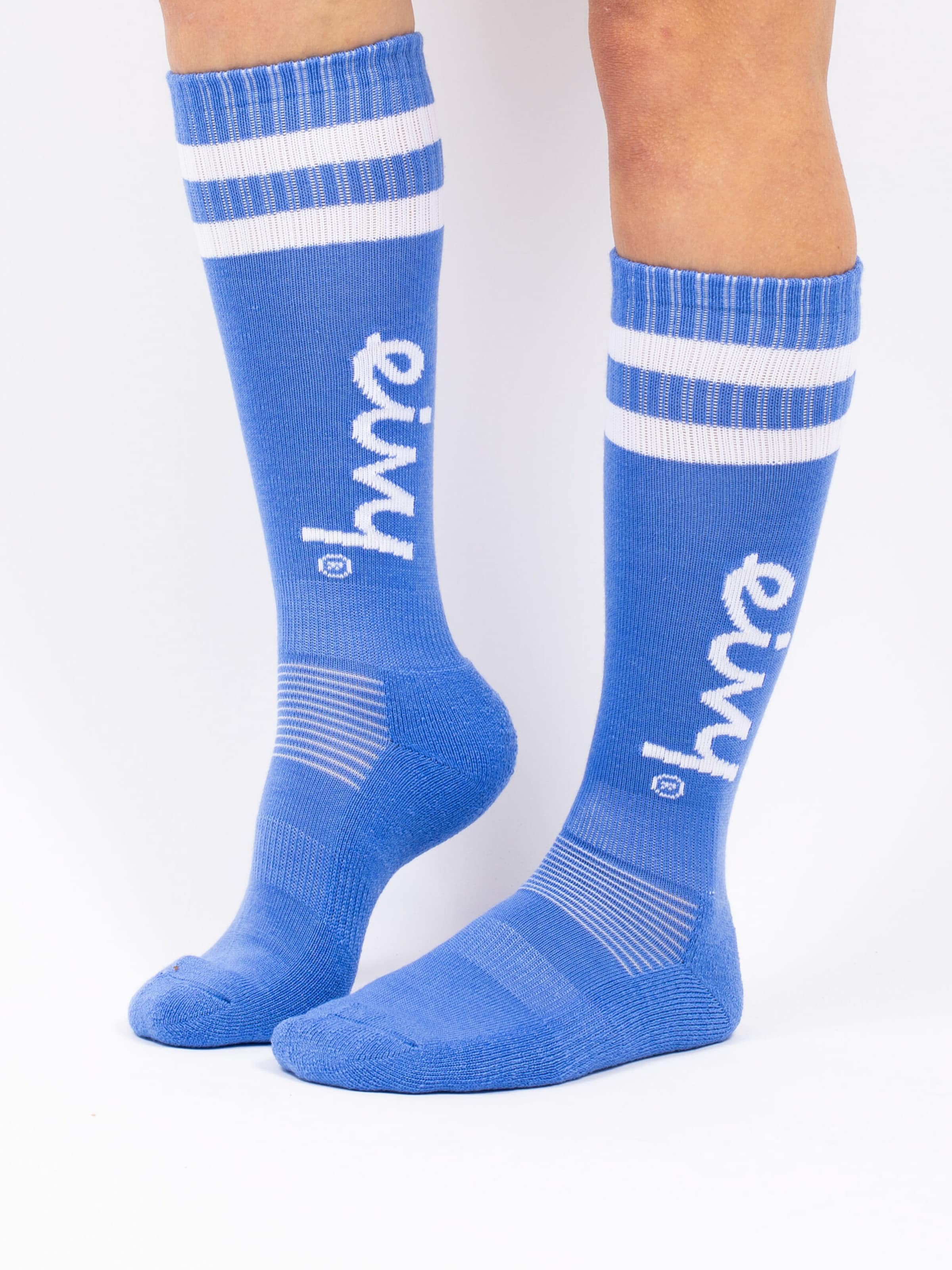 Eivy Sokken in Blauw: voorkant