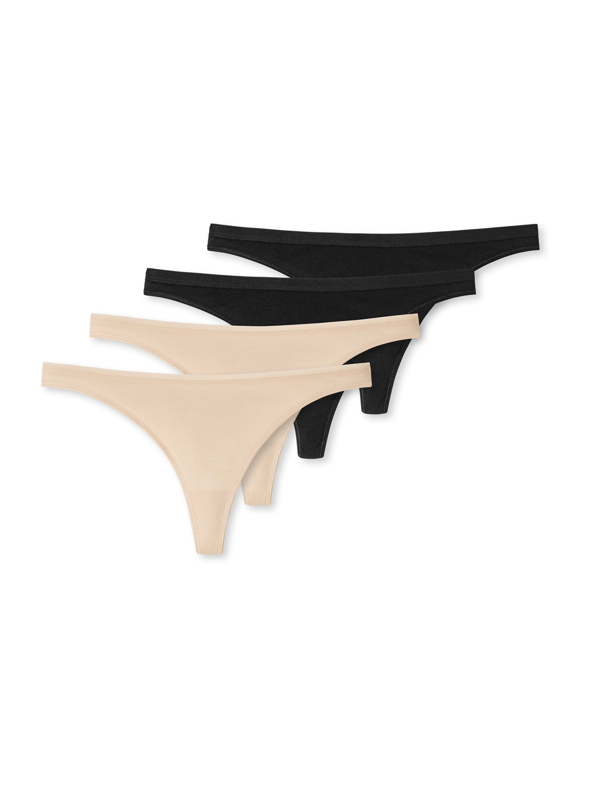 SCHIESSER String ' Serie 95-5 ' in Beige: front