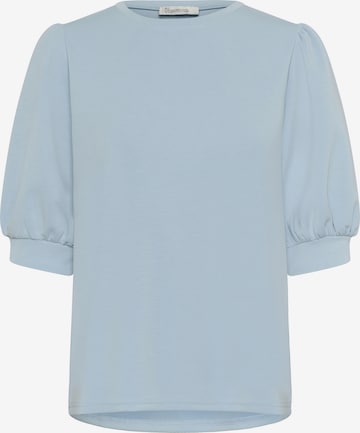 My Essential Wardrobe Blouse in Blauw: voorkant