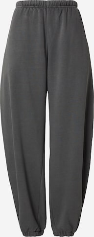 WEEKDAY Tapered Housut 'Ginny' värissä harmaa: etupuoli