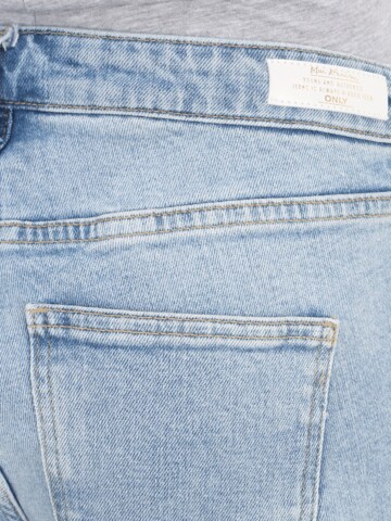 Only Maternity Wide Leg Jeans 'Juicy' in Blau