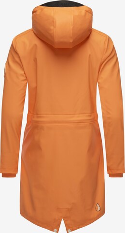 NAVAHOO Weatherproof jacket 'Tropical Storm' in Orange