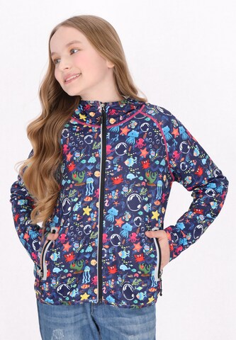 MYMO Tussenjas in Blauw: voorkant