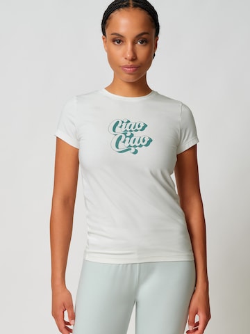 Skiny - Camiseta en beige: frente