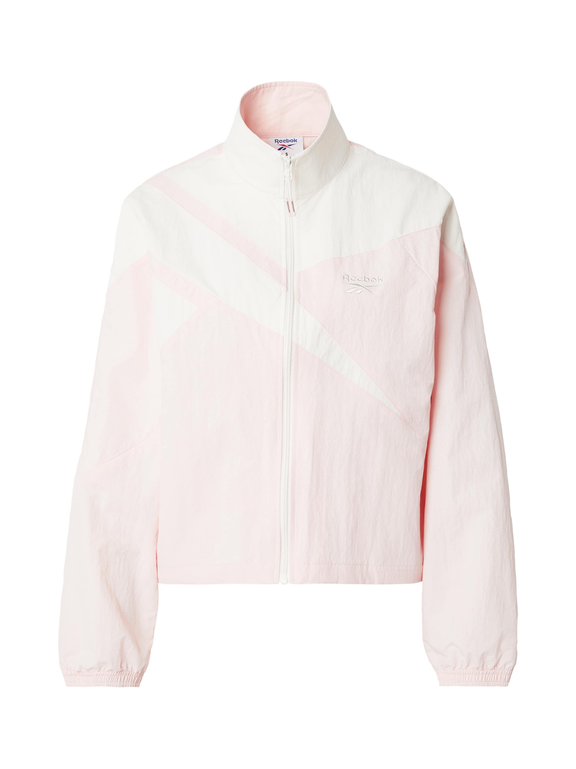 Geacă de primăvară-toamnă de la Reebok pe roz: față