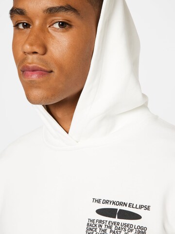 DRYKORN Sweatshirt 'Toni' in White