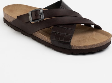 Bayton - Zapatos abiertos 'Gautier' en marrón