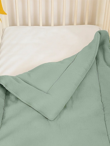 PAPATE - Manta para bebé en verde