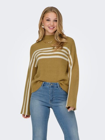 ONLY Pullover 'KATIA' in Gelb: predná strana