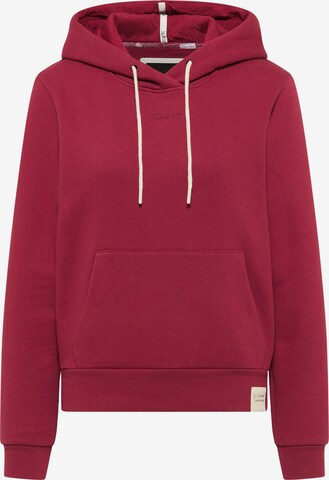 SOMWR Hoodie 'REGROW' in Rot: predná strana