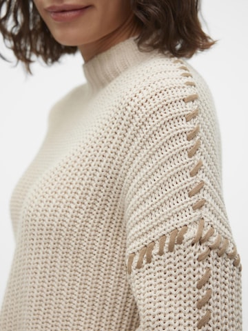 VERO MODA Sweater 'NEWCREAM' in Beige
