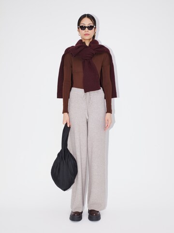 LeGer by Lena Gercke Wide leg Pants 'Gigi' in Grey