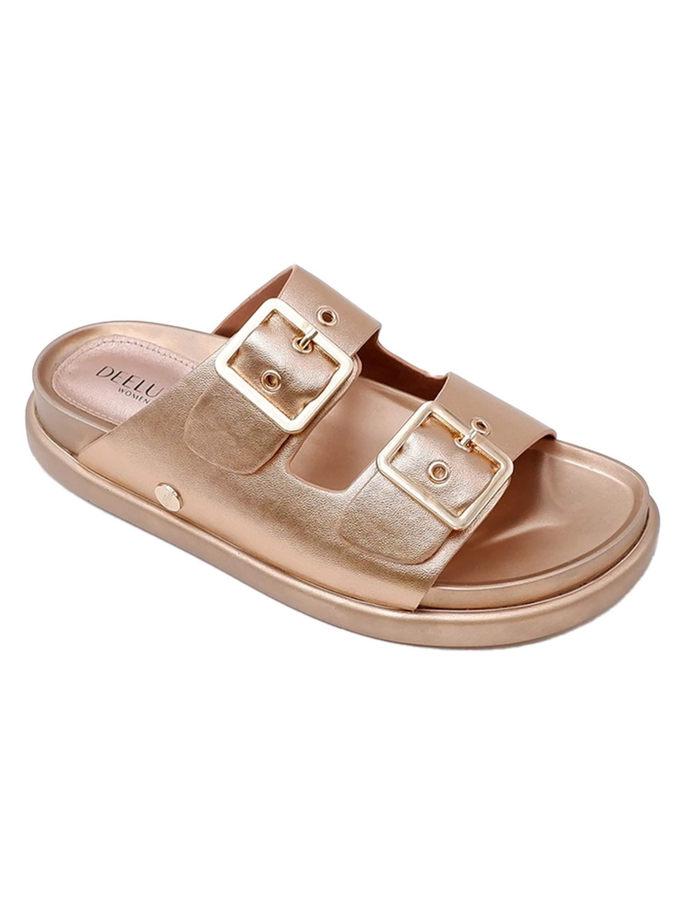 Mule 'Sadia' Deeluxe en or