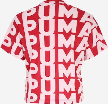 T-shirt fonctionnel 'Arc-hitect' PUMA en rouge