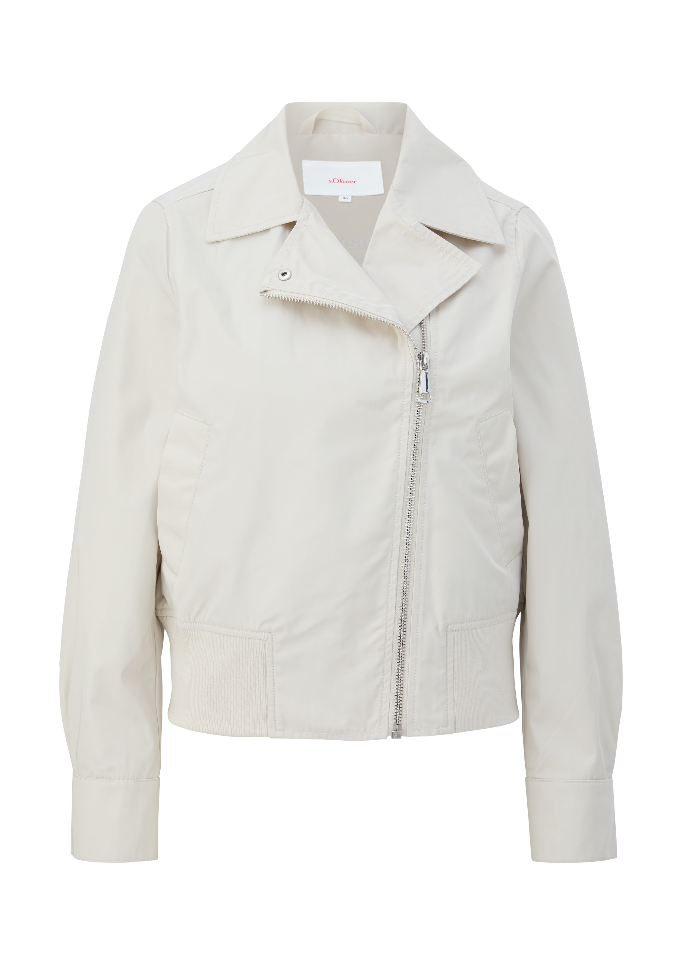 s.Oliver Prechodná bunda - Béžová: predná strana