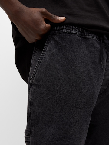 Pull&Bear Zwężany krój Jeansy w kolorze czarny
