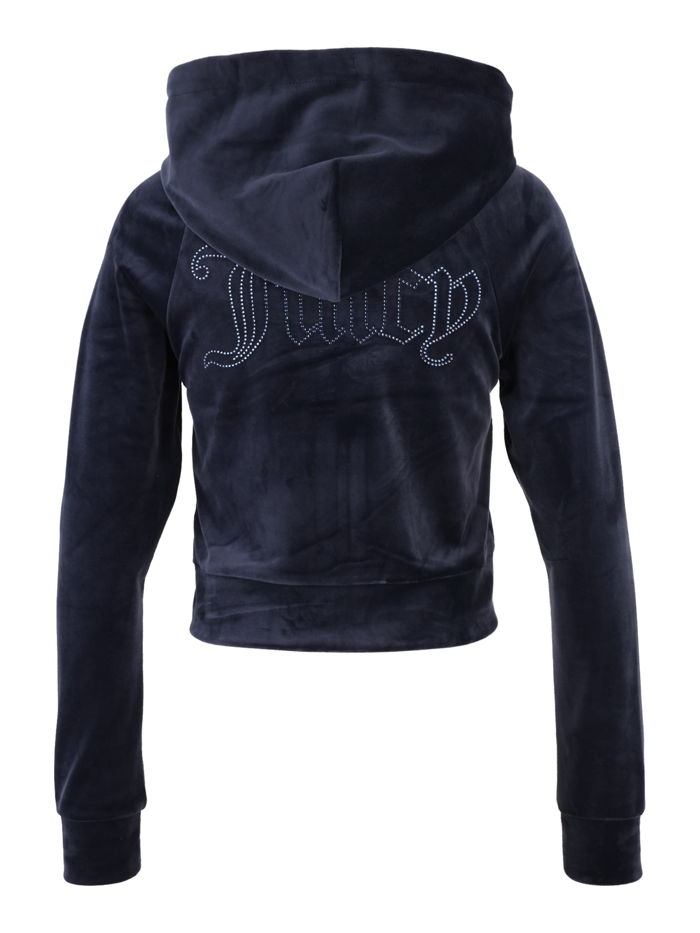 Juicy Couture Petite - Sudadera con cremallera 'MADISON' en azul