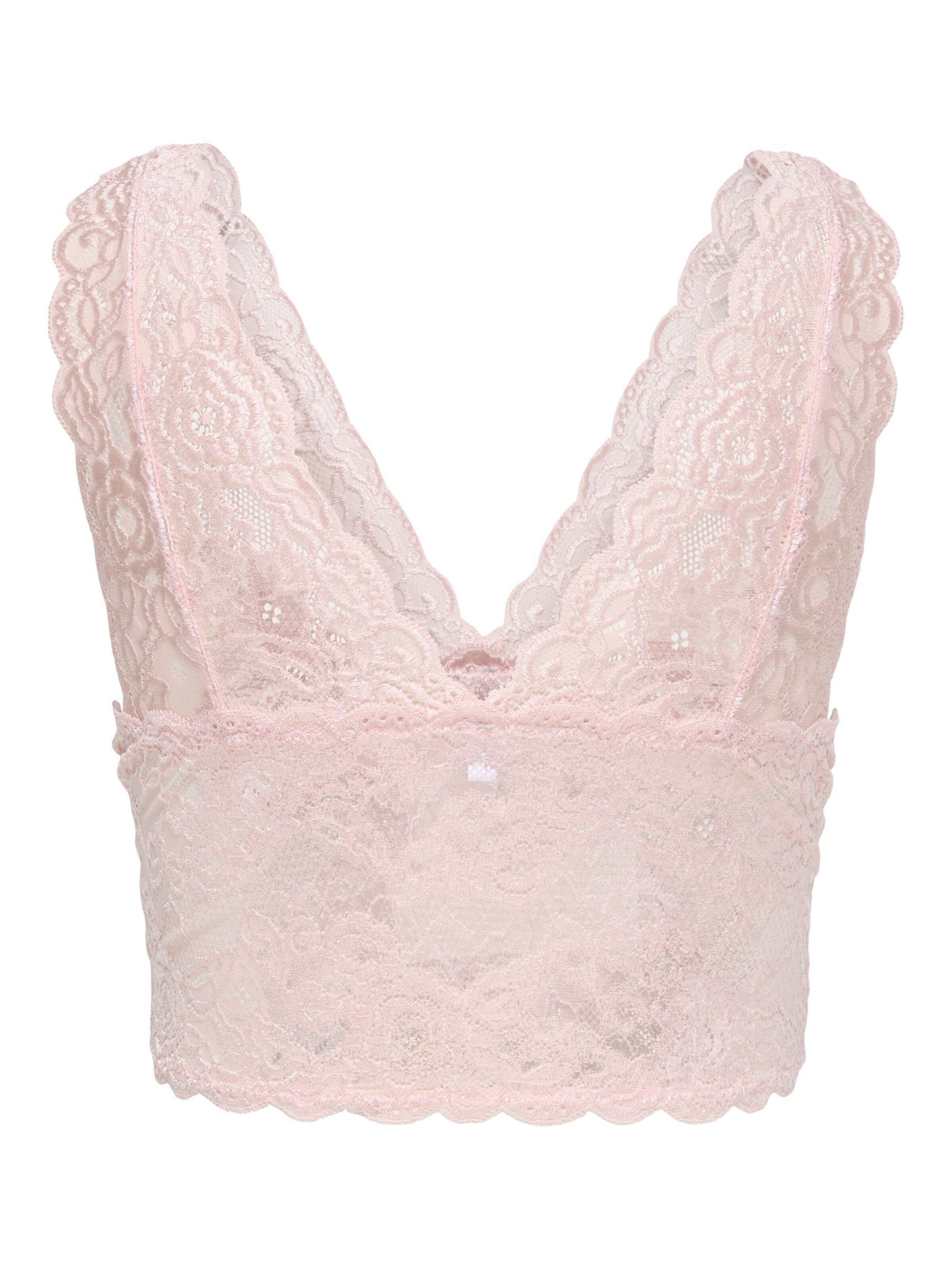 ONLY Triangel BH 'ONLCHLOE' in Roze