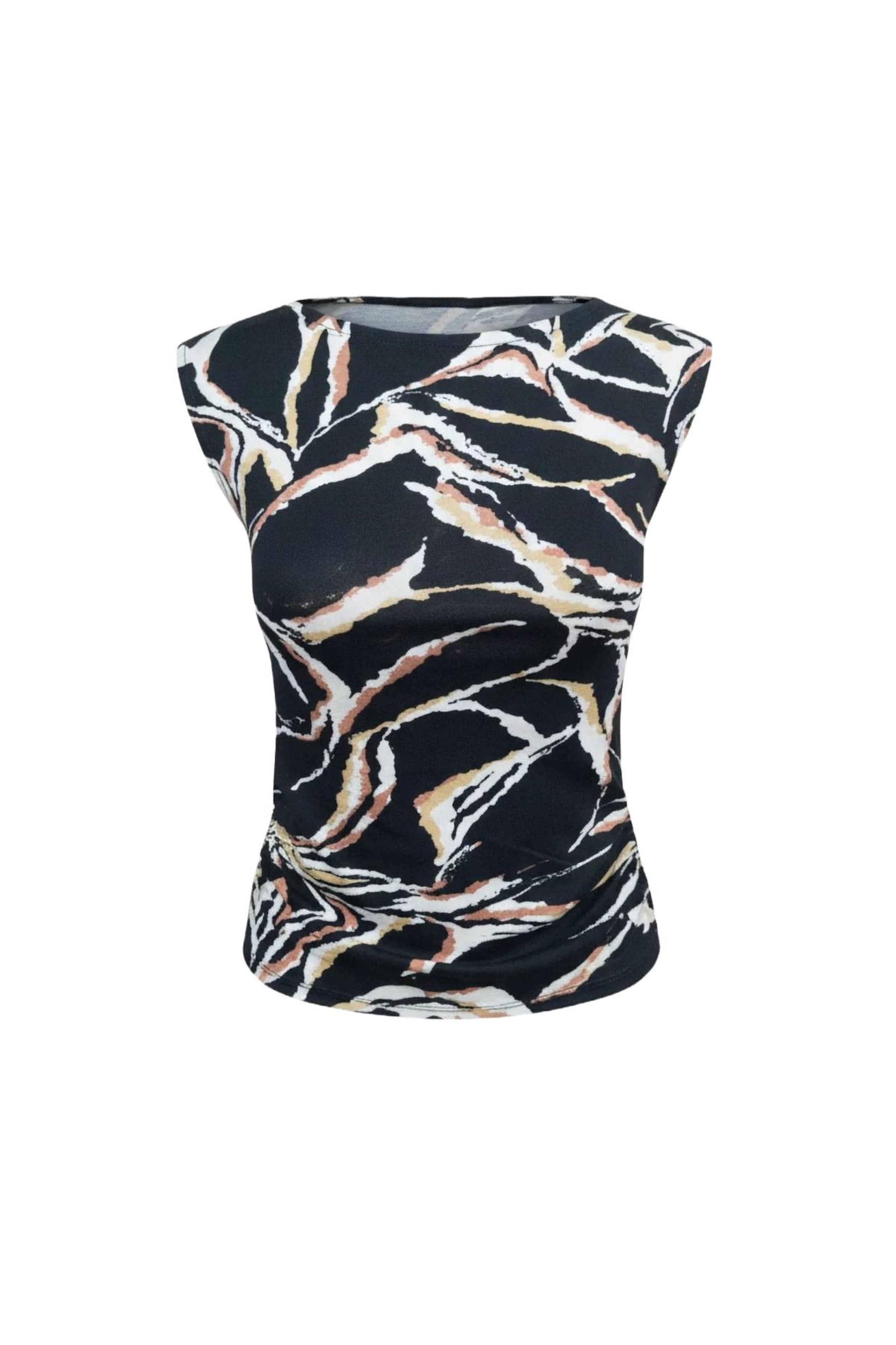 No Matter What Blouse in Zwart: voorkant