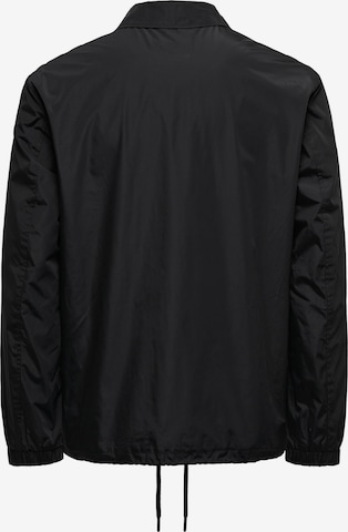Only & Sons Between-season jacket 'Major' in Black