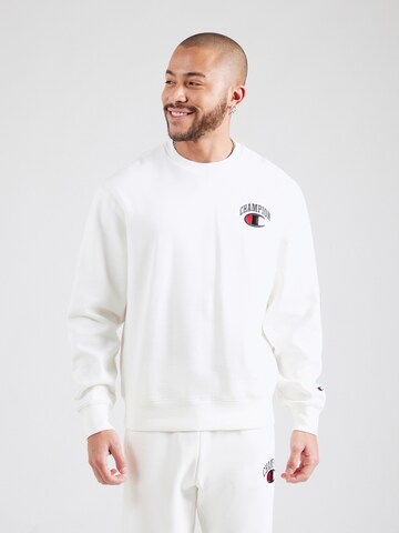 Champion Authentic Athletic Apparel Sweatshirt in Weiß