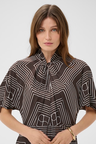 SOAKED IN LUXURY Kleid 'SLBecca Miria' in Braun