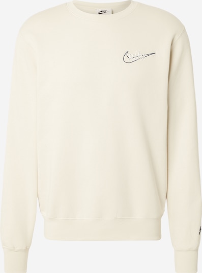 Nike Sportswear Collegepaita 'CLUB' värissä beige / musta, Tuotenäkymä