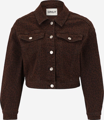 Only Petite Prechodná bunda 'ONLANLIE' - Hnedá: predná strana