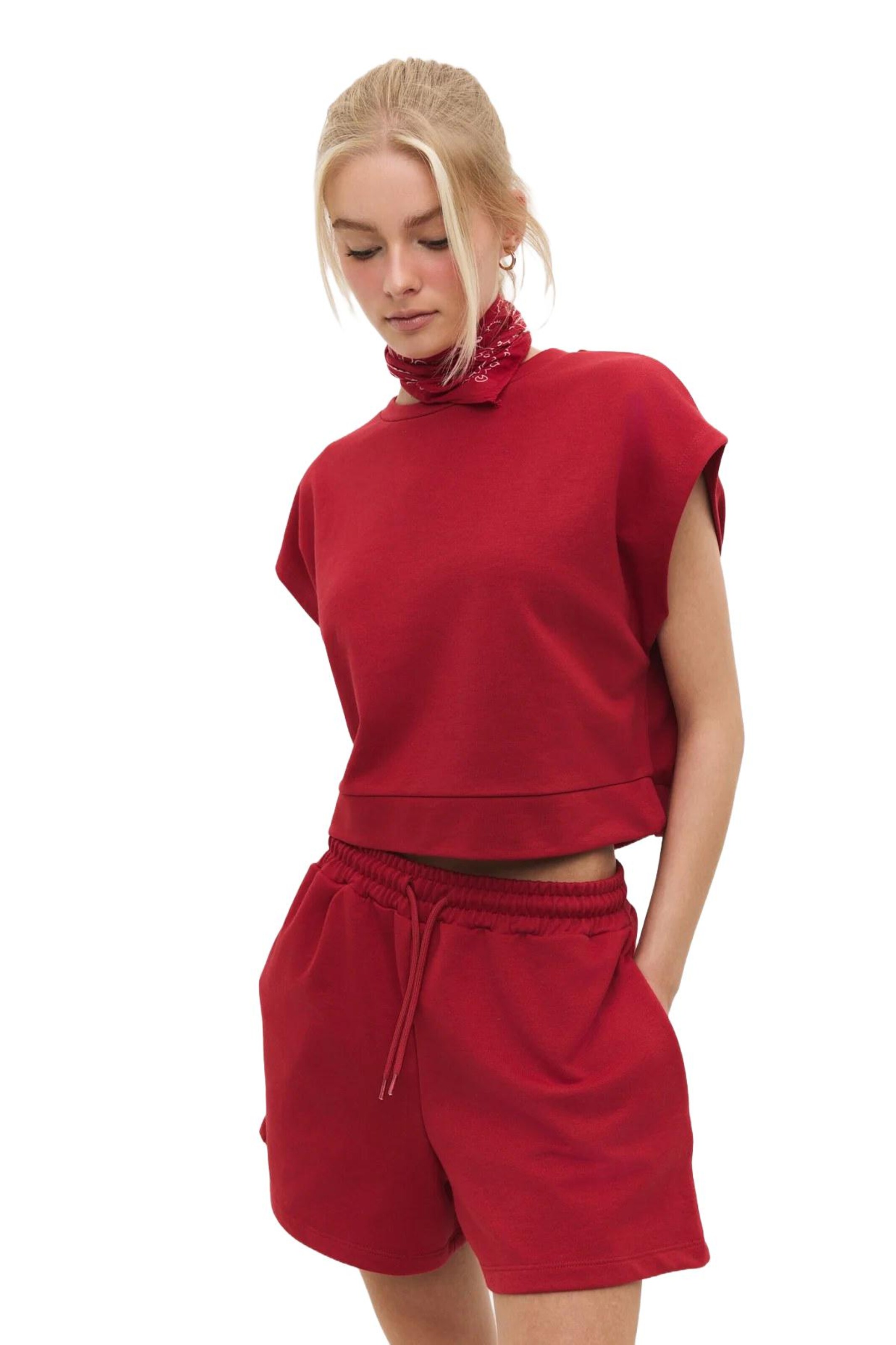 No Matter What Shirt in Red: front