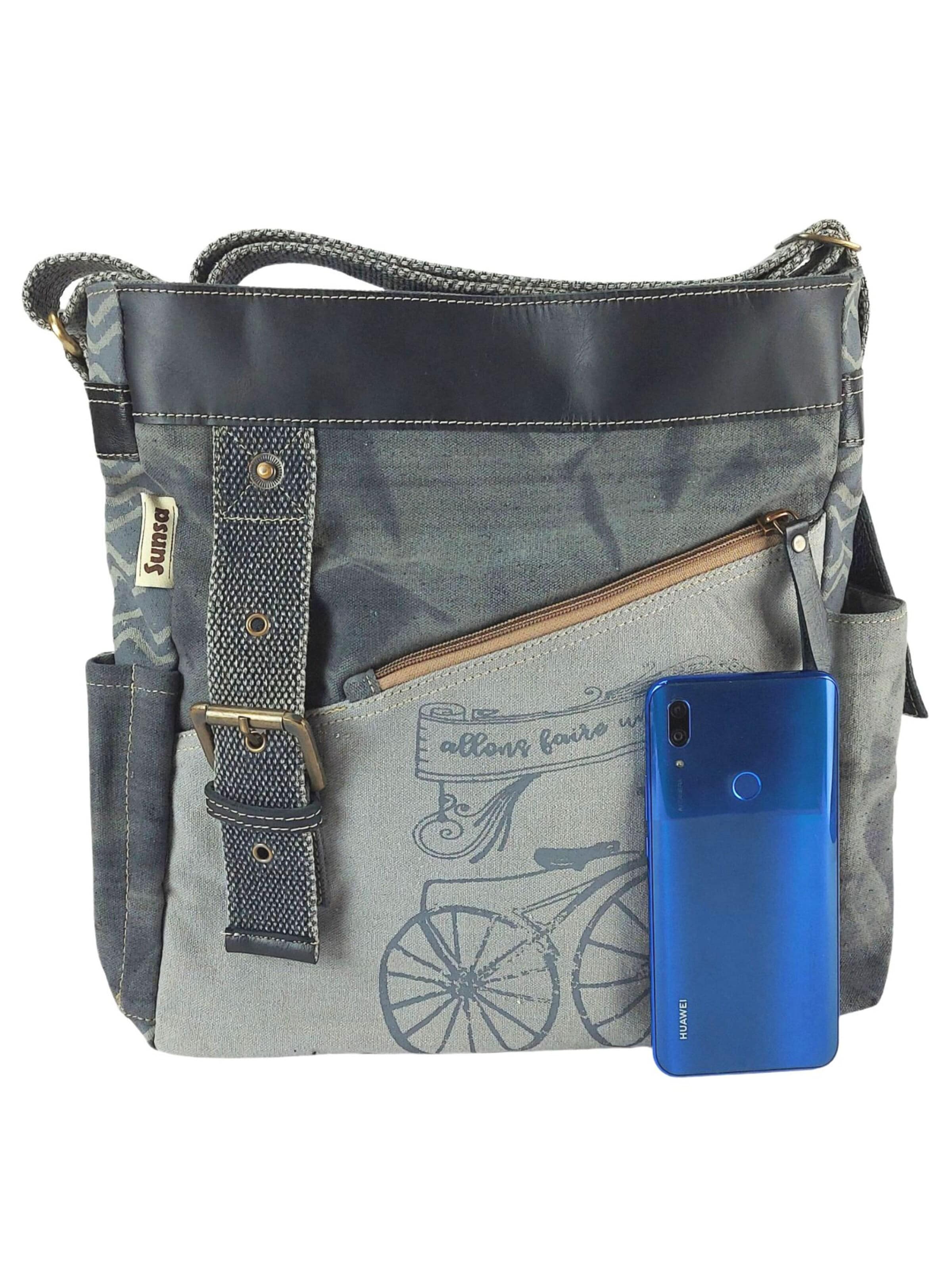 Sunsa Crossbody Bag 'Sunsa' in Grey