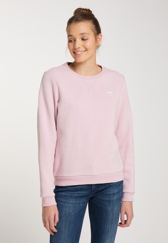 Schmuddelwedda Sweatshirt in Pink: predná strana