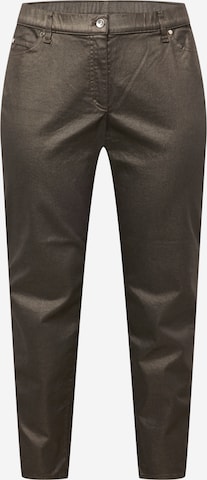 SAMOON Jeans 'Betty' in Brown: front