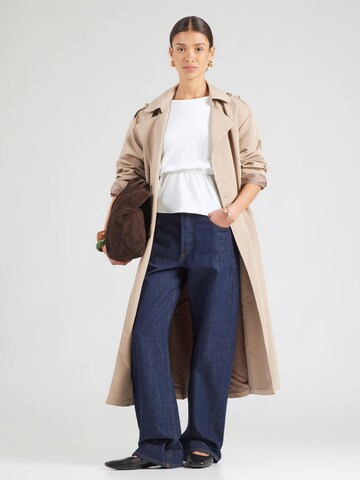 ABOUT YOU Bluza 'Ellen' | bela barva