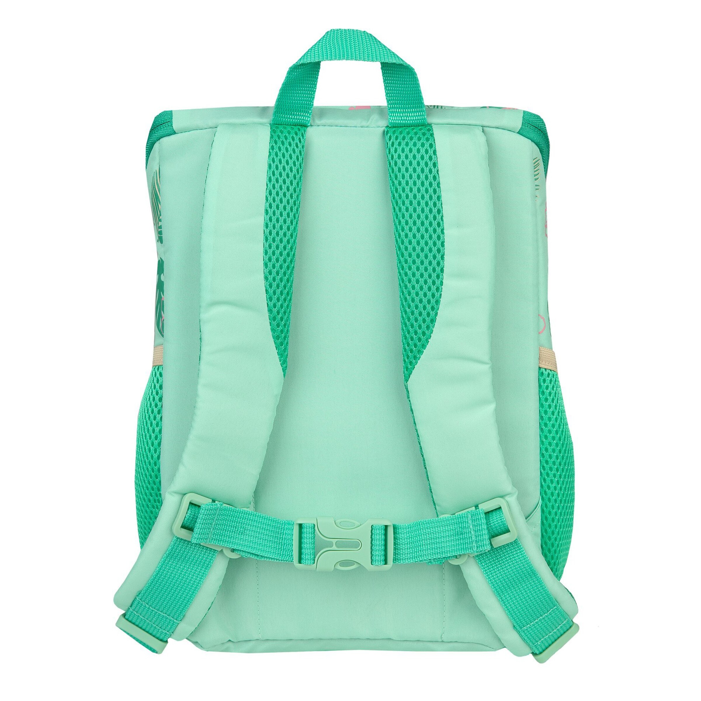 SCOOLI Backpack 'Rosie Rabbit' in Green
