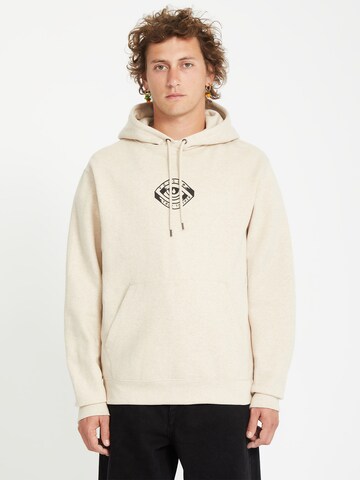 Volcom Sweatshirt 'Watanite' in Beige