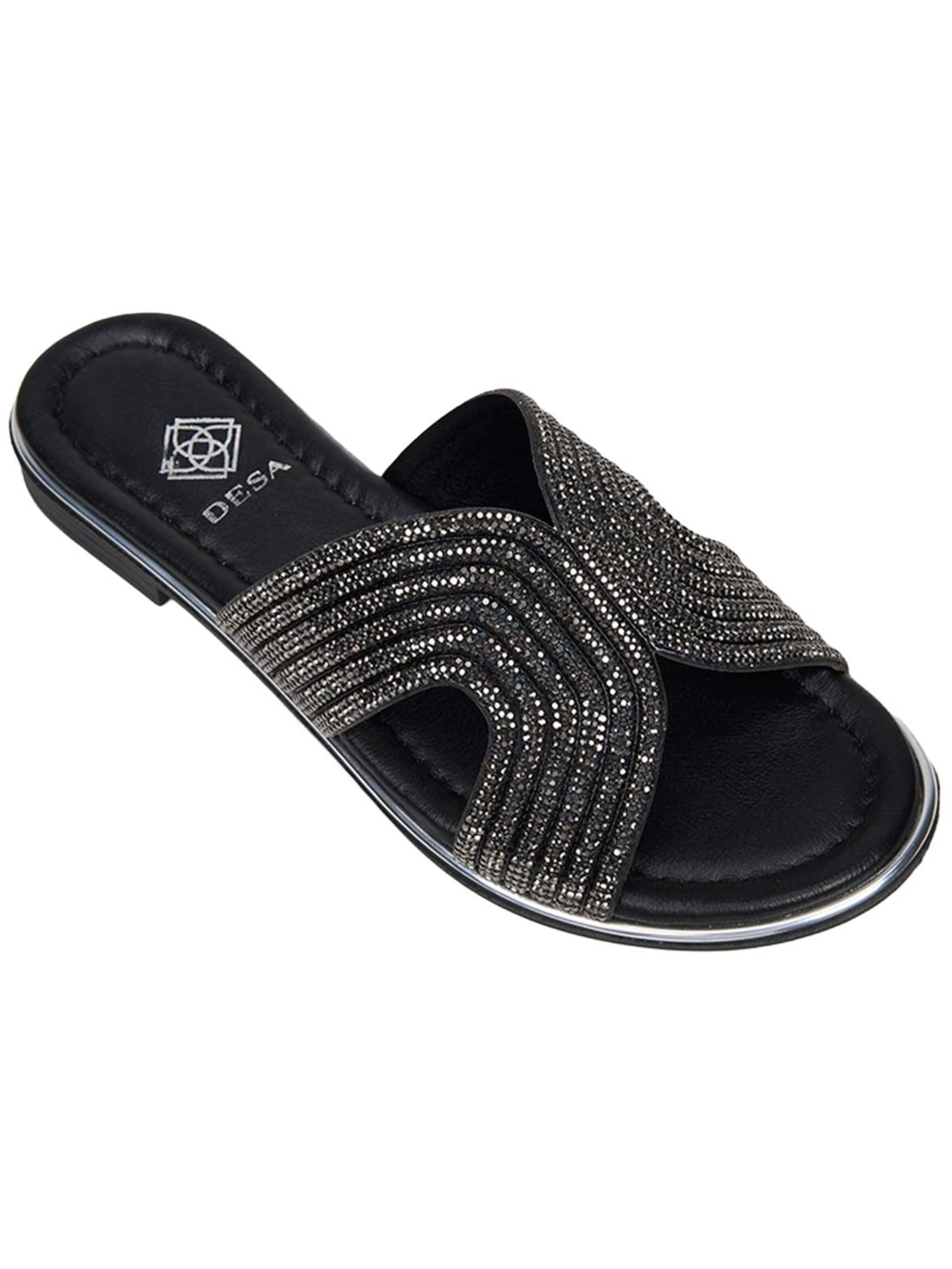 Mule 'Folien' Desa en noir