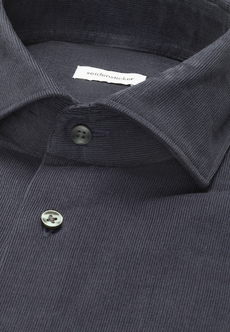 SEIDENSTICKER Regular fit Button Up Shirt in Blue